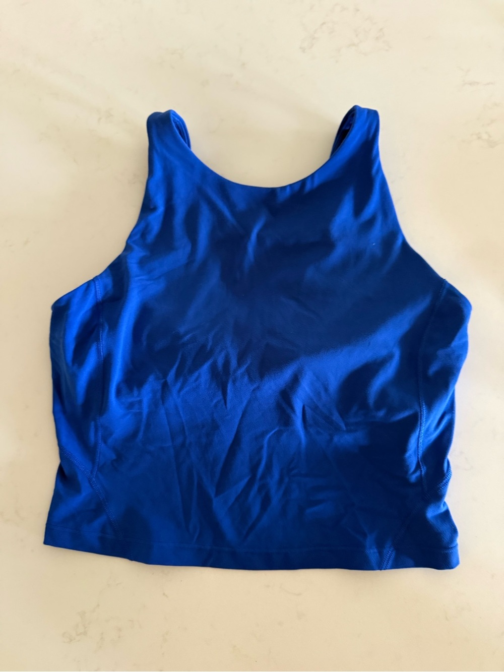 Lululemon Align High-neck Women’s Crop Tank in Royal Blue